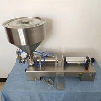 PBOBP Automatic Paste Filling Machines Pneumatic Can Honey Cooking Oil Beverage Tomato Sauce Filling