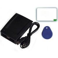 EM ID Card 125KHz RFID Reader & Writer/Copier/Programmer +Rewritable ID Card & KeyFob COPY ISO11785 FDX-B FDX-A