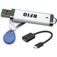Portable MINI USB RFID EM ID Card Reader 25Khz Card Reader Play and Plug Avoid Driver For USB 8/10bits