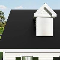 1 Roll Rubber Roofing EPDM Membrane Waterproof Underlayment 2x1m & 4x1m Sheet for Flat Roofs
