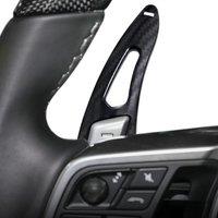 For Porsche 911 Panamera Macan Cayenne 718 Boxster Cayman Spyder Car Steering Wheel Paddle Shifter Extension Cover ABS Plastic