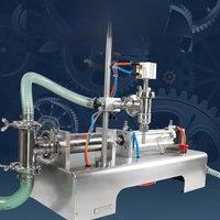 PBOBP Semi Automatic Single Head Liquid Beverage Water Bottle Weighing Filling Machine Essential Oil