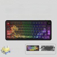 AJAZZ AK820 MAX Plus Side Engraved Thermal Sublimation Ukiyo-e 82 Keys