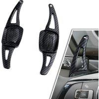 Steering Wheel Paddle Shifter Extension Cover For VW Volkswagen Golf GTI MK8 Tiguan T-ROC Touareg