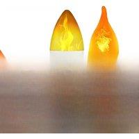 2PCS E14 Led Simulated Flame Bulbs 9W AC85-265V Luces Home Electronic Accessories Lamp Flame light Effect Bulbs Lampada