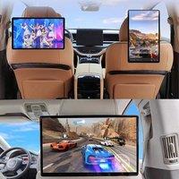 2025 Car Headrest Monitor 15.6 IPS 4G WIFI Screen Rotation Tablet PC Andriod 11 HUD 4K 1080P 3G+32GB ROM Bluetooth/HDMI/Airplay