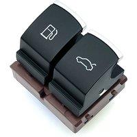 3C0959903 Car Fuel Tank Door Switch Rear Trunk Release Button For VW Passat CC Magotan Jetta High Quality Button Chrome plating