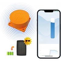 ME201WSP Tuya App Long Distance Check Alarm Ultrasonic Depth Wireless Gauge Water Tank Level Sensor
