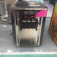 Three Flavor Soft Ice Cream Machine Soft Serve Ice Cream Making Machine Factory Price With LCD Display