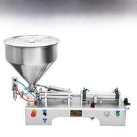 PBOBP Paste Filling Machine Tomato Sesame Paste Mixing Canning Machine, Stainless Steel Single Head Pneumatic Filling Machine
