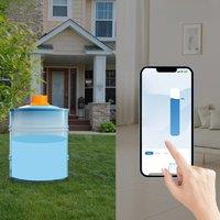 ME201W Wireless Real Time Tuya Alarm Wifi Tank Water Oil Diesel Level Sensor Ultrasonic Detector Indicator Liquid Monitor Moray