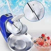 Ice Breaker Electric Shaved Ice Commercial Household Small Double Blade Ice Breaker 220V