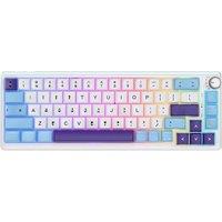 KZZI K68pro 68% Layout Keyboard Rgb Three-mode Wireless Mini Keyboard 68 Keys Portable Mechanical Keyboard for PC/IPhone iPad