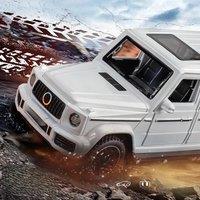 1/32 Cool Off-road Vehicle Alloy Model Model Car Dashboard Racing Car Racing Decor Dashboard Interior Decoration Car Ornaments