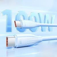 Toocki 100W USB C To Type C Cable Fast Charging Charger Cable Data Cord For iPhone 15 Macbook Huawei