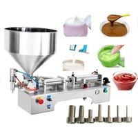 PBOBP Pneumatic Paste Body Filling Machine Volumetric Soft Drink Food Beverage Facial Cream Oil