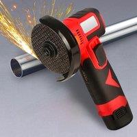 12V Small Polishing Machine Brushless Cordless Mini Angle Grinder Portable Diamond Cutting Power Tool Cutting Machine