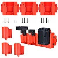 Power Tool Accessories Tool Battery M12 Fixed Bracket, Suitable For Milwaukee M18 18v Lithium Battery Suspension Bracket Durable