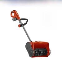 Electric Wireless Snow Remover Snowplow Portable Hand Push Snow Clearer Small Cleaning Machine Outdoor Snow Pusher