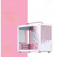 JONSBO Z20 Pink White MATX ATX Chassis 20L Detachable Handle Case 163mm Air-Cooled Graphics Card