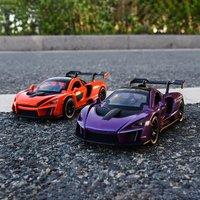 Premium sports car Alloy model car, unique decorations for car center console, cool desktop ornaments, fun car accessories