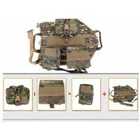 New 20251000D Nylon Outdoor Protection Army Tactical Dog Vests Military Hunting Clothes Harness SWAT Training Rescue Molle-Vest