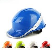 New Safety Helmet Hard Hat Work Cap Abs Lnsulation Material With Phosphor Stripe Construction Site Insulating Protect Helmets