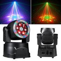 Moving Head DJ Lights 6X10W 4IN1 LED Bee Eye Moving Head Light With LED Strip DMX512 Stage Lazer Light Projector For Disco Party