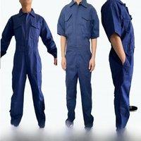 100% Cotton Overalls Working Jumpsuit Safety Clothing Coverall Leotard Repair Auto Welders Crew Painter Car Wash Worker Uniforms