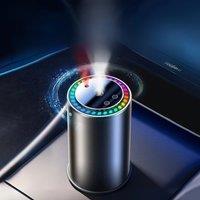 Smart Car Air Freshener Car Fragrance Diffuser Auto On/Off 3 Adjustable Modes RGB Music Syncing Light And Starry Sky Projection
