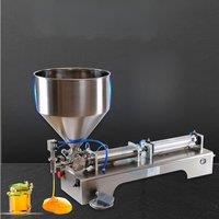 PBOBP Paste Filling Machine With Heater Single Nozzle Cream Honey Bottle Filler Chocolate Sauce