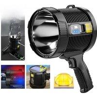 Super Powerful LED Handheld Flashlight XHP90 USB Rechargeable Torch Light 6Modes High Power
