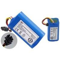 100% New 14.4V 2800mAh 3400mAh Li-ion Battery For Ursus Trotter BP14426E 4INR19/66 Robot Vacuum Cleaner Battery Accessories Part