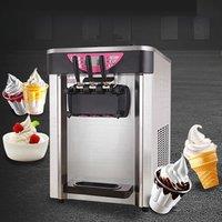 Soft Serve Ice Cream Machine For home, Commercial Single Flavor Ice Cream Maker,Touch Screen Puffing