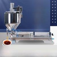 PBOBP Single Head Heating And Stirring Paste Filling Machine Honey Cream Semi-Automatic Packaging Machine