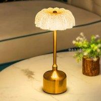 LED Table Lamp Touch Sensor Dimmable Desktop Night Light Rechargeable Wireless Reading Lamp for Hotel Bar Bedroom Decor Light
