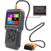 Car Truck 2 IN 1 OBD2 Diagnostic Tool Code Reader Humzor NC610 FOR 12V/24V OBD2 Scanner DTC Look UP Check Engine light Tools
