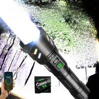 9900000LM High Power LED Flashlights With Condenser 5000M Super Strong Beam Ignites Outdoor Work