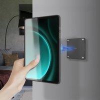 POE For Samsung Galaxy Tab S9 FE PLUS 12.4 inch Stand Wall Mount Tablet Stand 18W Fast Charging Magnetic Wireless Rotatable