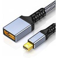 Unnlink Mini DP to DisplayPort Converter Bi-Directional 8K 60Hz 4K 240Hz/165Hz Mini DP to DP 1.4 Adapter