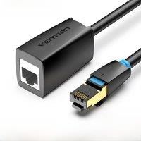 Vention Cat8 Ethernet Extension Cable SFTP 40Gbps RJ45 Extender Patch Cord Adapter for Router Modem PC Cat 8 Ethernet Cable