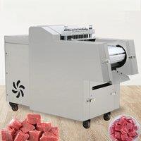 Industrial Automatic Stainless Steel Beef Mutton Dicing Machine/High Power Shredder Micro Frozen Meat Pellet Cutting Equipment