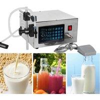 PBOBP Liquid Filling Machine Digital Control Water Drink Perfume Juice Milk Small Bottle Jar Filling