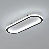 Runway-shaped ceiling lights 24W LED Ceiling Lamps,Modern Creative White Ceiling Light for Bedroom,Hallway,Balcony