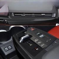 Suitable for U11 iX1 Interior Stickers, Carbon Fiber Modified Film for Central Control Gear Shift for BMW X1 2023-2025