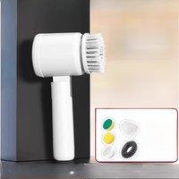 Household electric shoe brush cleaning leather shoe wipe multi-function automatic washing artifact shoe brush