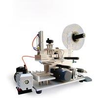 PBOBP Square Labeling Machine With Date Printer Self Adhesive Label Dispenser Semi Automatic