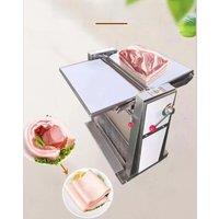 Automatic Professional Pork Skin Removed Cutting Machine Small Pig Meat Skin Peeling Machine