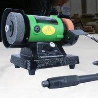 Desktop Sander 150W Engraving Machine Mini Multi-Function Knife Sharpener Engraving Pen for Wood