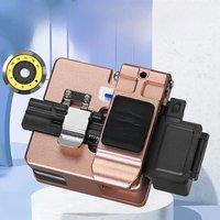 New AUA-X2 FTTH High Precision Cutting Tool Optical Fiber Cleaver with Waste Fiber Box Cable